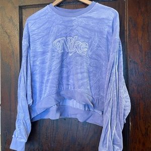 Nike Terry Cloth Long Sleeve Top